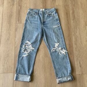 Agolde Light Blue Denim Jeans